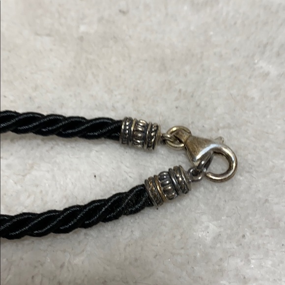 Large Sterling Silver cross with CZs - Picture 5 of 5